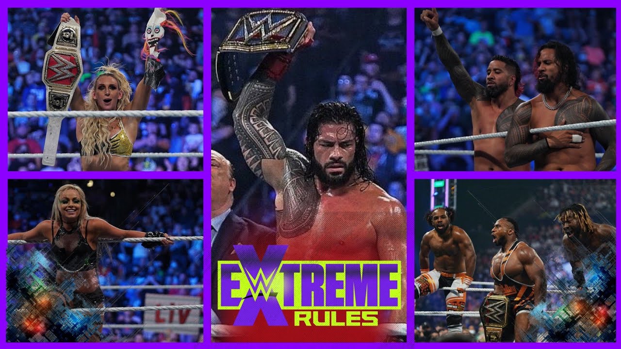 WWE Extreme Rules Highlights Results #extremerules