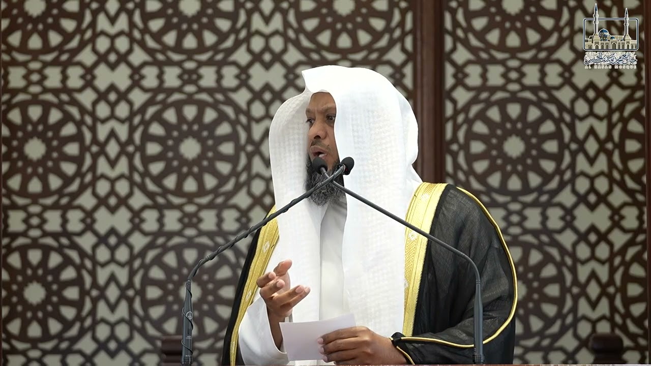 خطبتي و صلاة الجمعة || فضيلة الشيخ توفيق بن سعيد الصايغ || 10 رمضان 1447هــ - 27 فبراير 2026 م