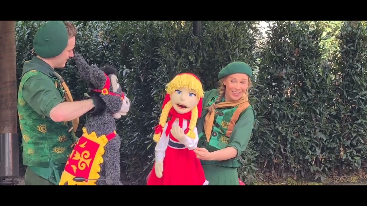 sprookjesboomshow het geheim van geitje benjamin met leuke reacties 🤣