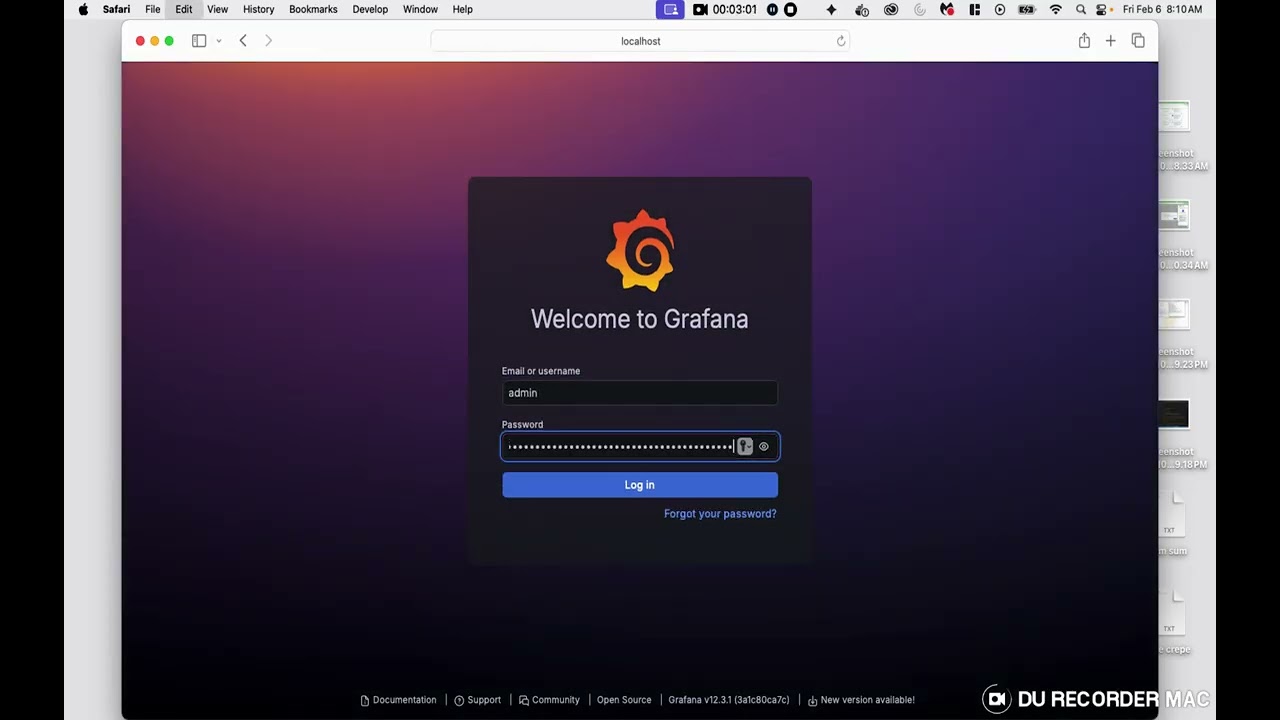 Part7 Testing Grafana Dashboard