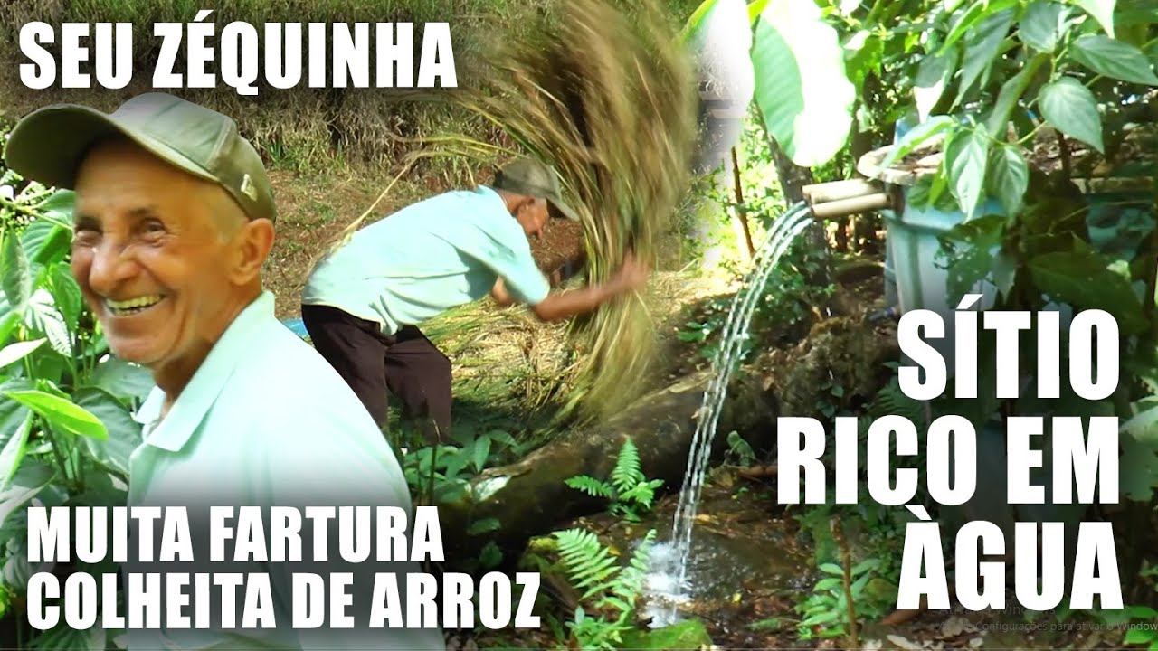 SEU ZÉQUINHA MOSTRA ÀGUAS DO SITIO
