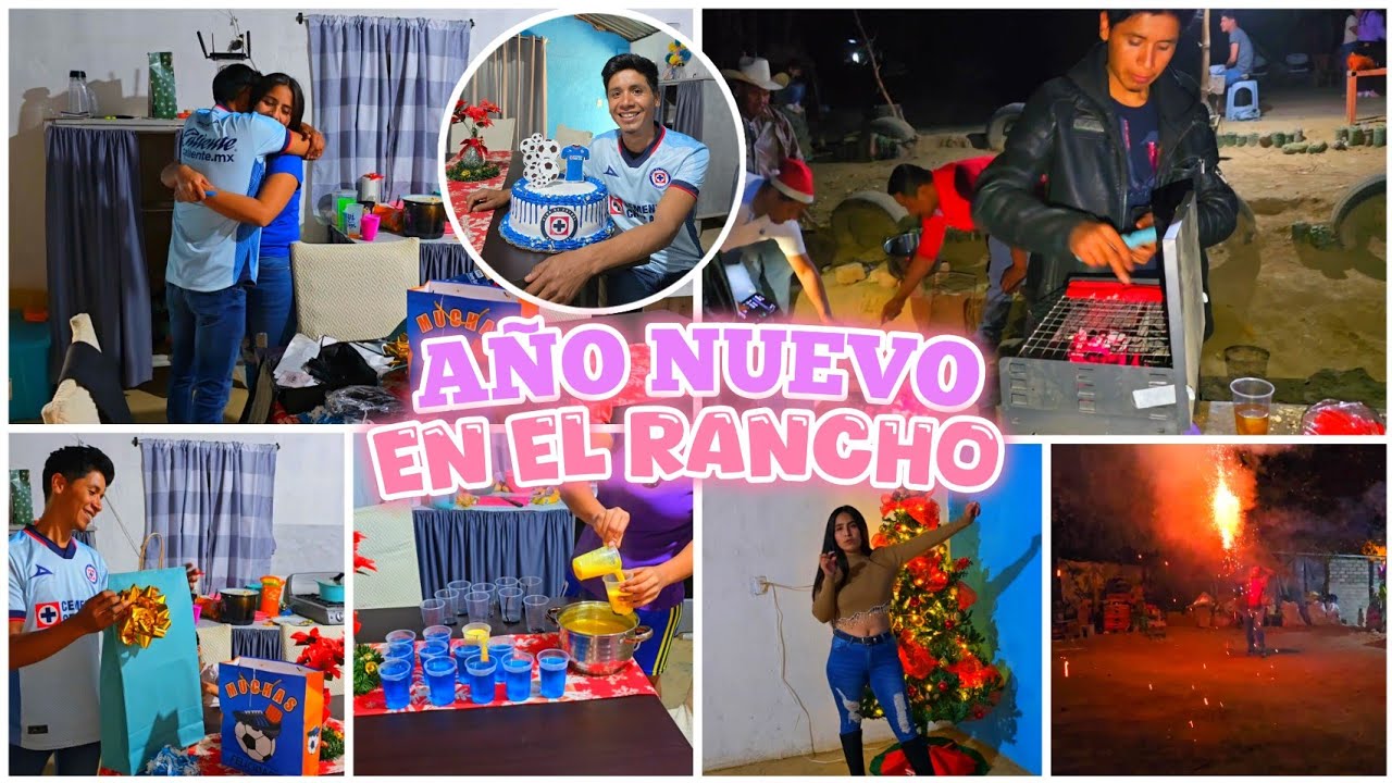 FESTEJANDO CUMPLEAÑOS de MI ESPOSO 🎂 y AÑO NUEVO 🎉 con su FAMILIA // Arréglate Comigo ✨️Vlog 1 Enero