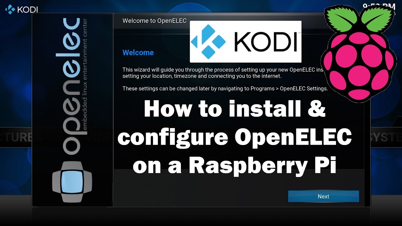 Как установить OpenELEC Kodi на Raspberry Pi