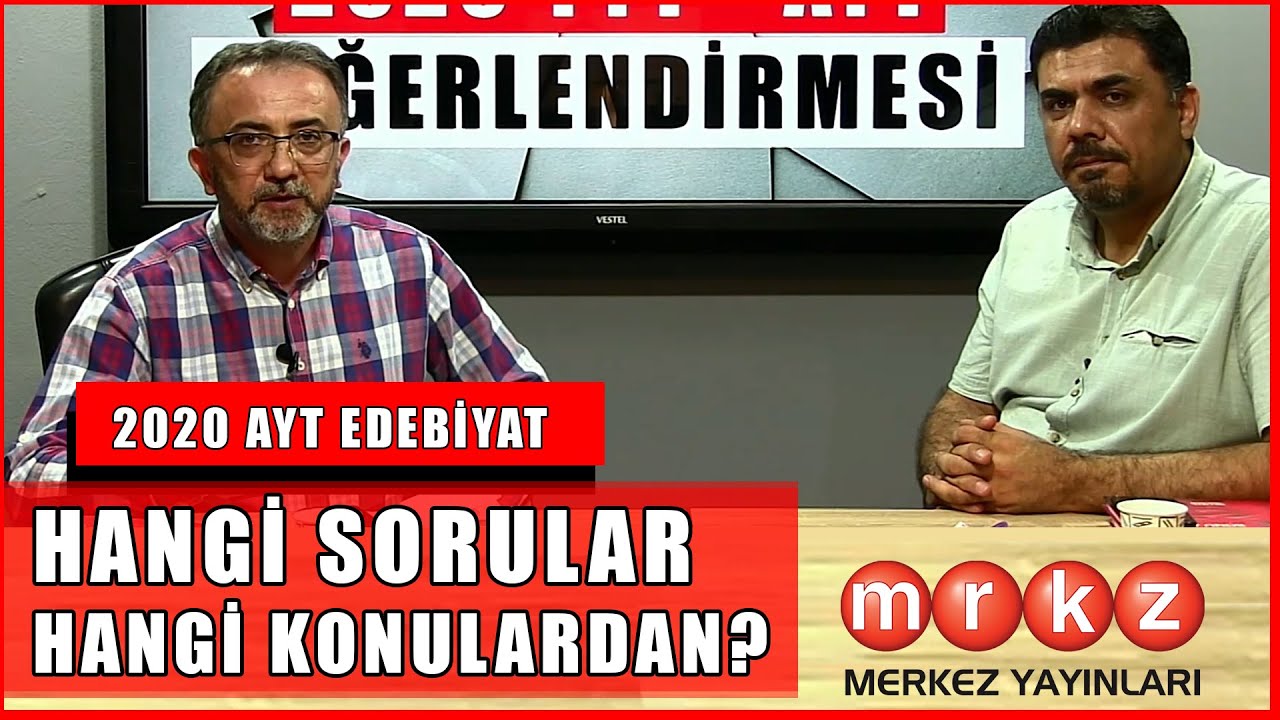 2020 AYT Edebiyat Soruları Üzerine Değerlendirme
