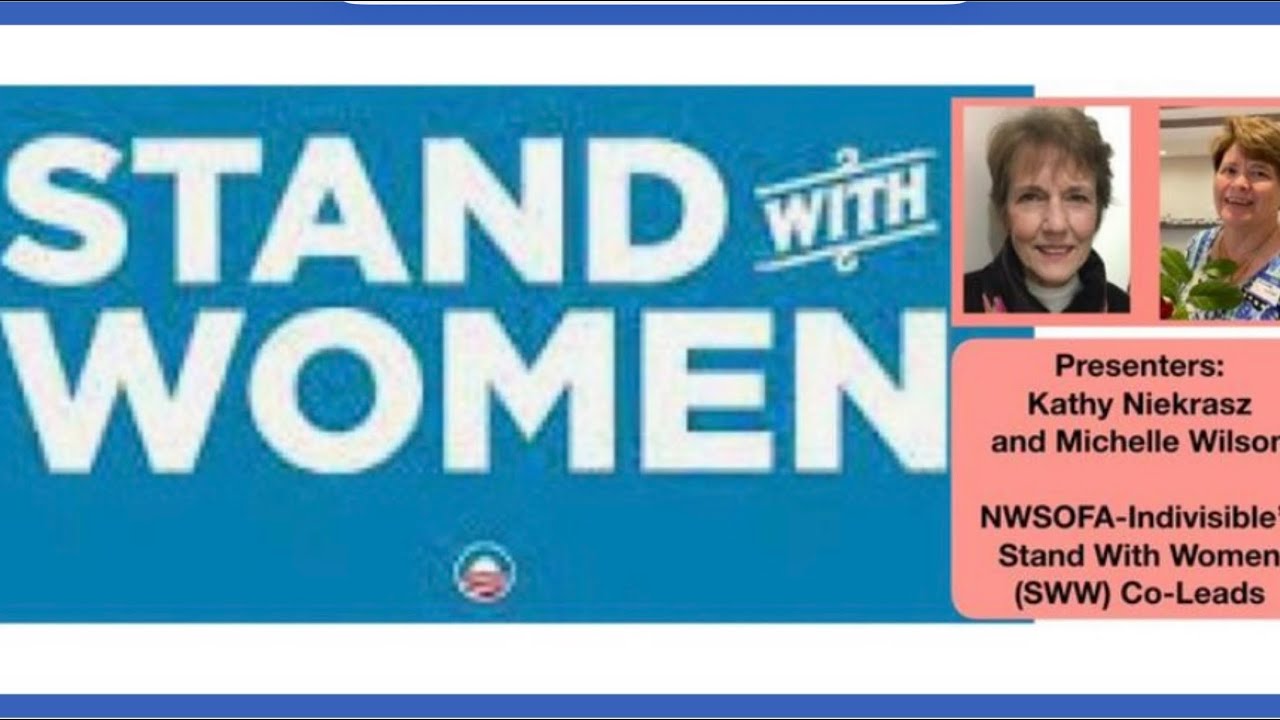 Join “Stand With Women Monday Feb 9@7:30 CT - Zoom women candidate for the IL-08 running for office