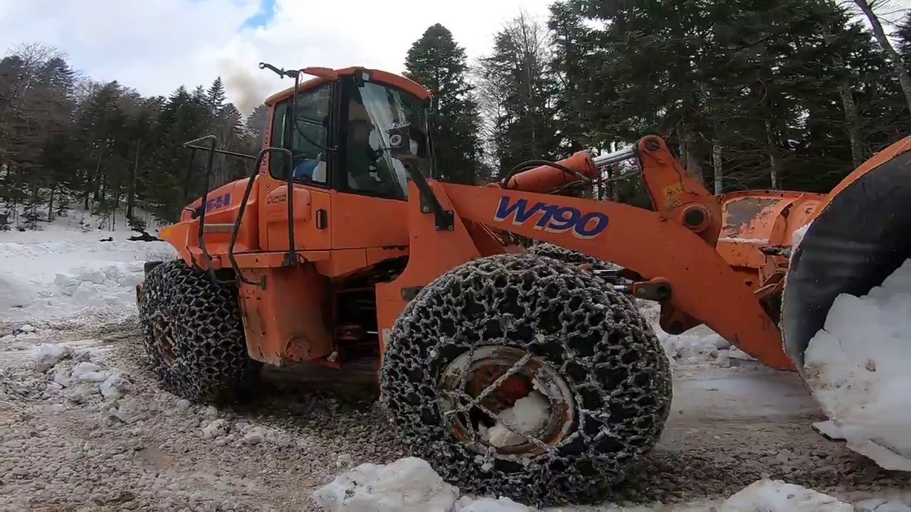 Fiat Hitachi in Snow