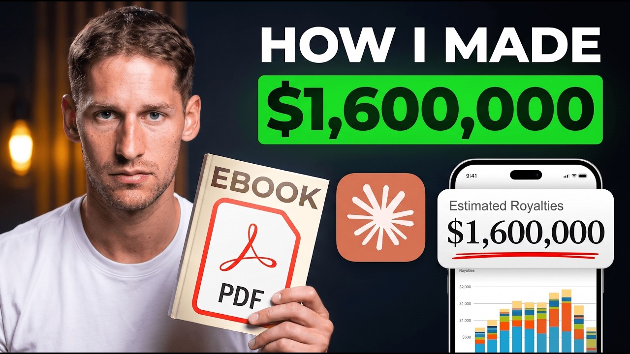 I Made $1.6M Selling Simple eBooks (Step by Step)
