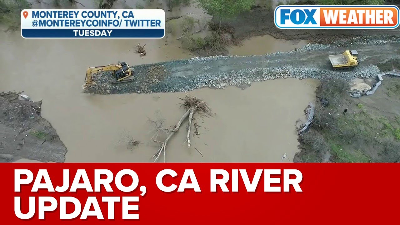 Flood Responders Make Progress on Levee That Spilled Water Into Pajaro, California