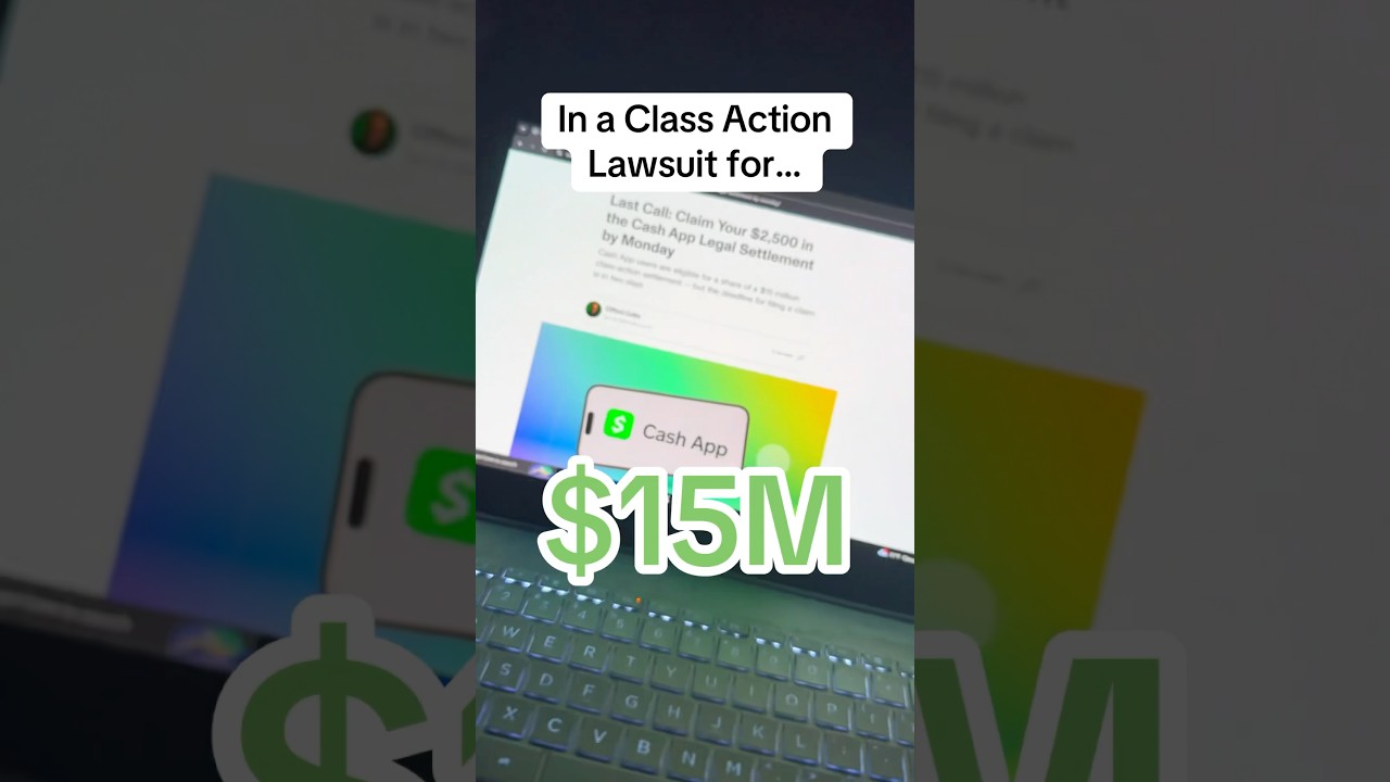 $2500 Per Person Cashapp Class Action Lawsuit