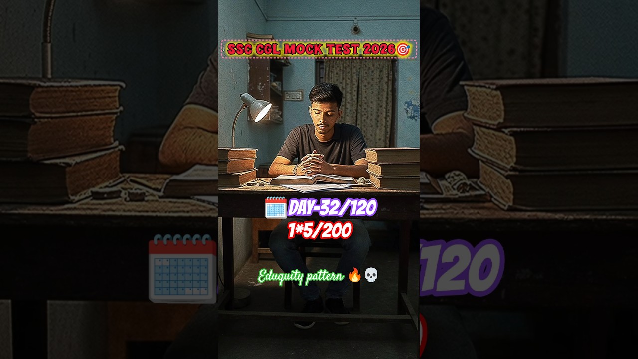 SSC CGL 2026full mock, CGL mock analysis, #ssc #ssccgl #ssccgl2026 #sscgd #sscchsl #ssccpo
