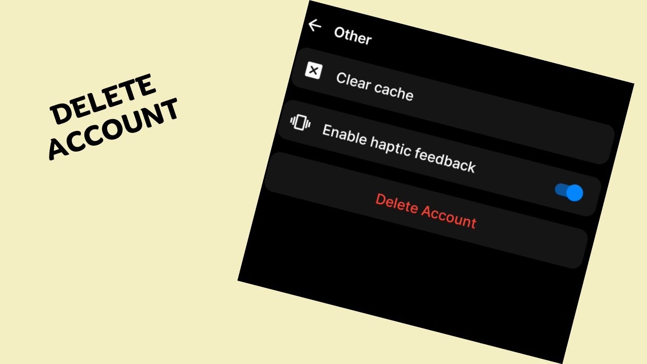 How to delete BeReal account