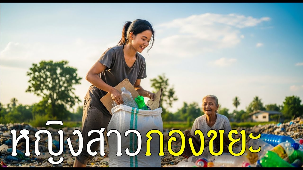 หญิงสาวกองขยะ | นิทานไอดินกลิ่นบ้านนา