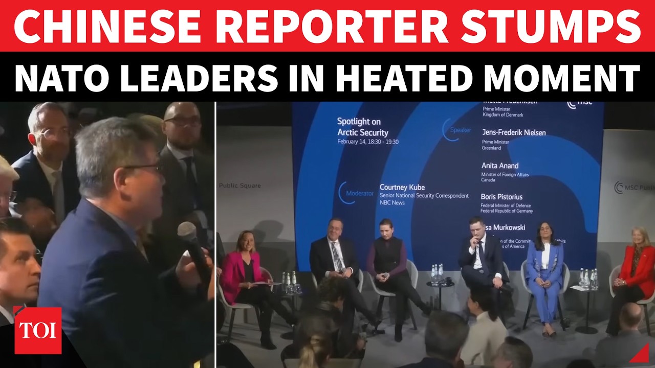 ON CAM: Chinese Reporter Grills NATO Leaders Over Arctic Military Surge; ‘Your Illogical Plan...’