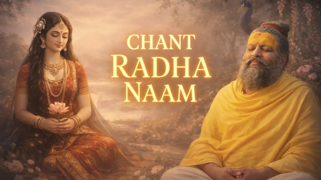 Radha Naam Meditation Chant | Radha Radha Jap for Inner Peace