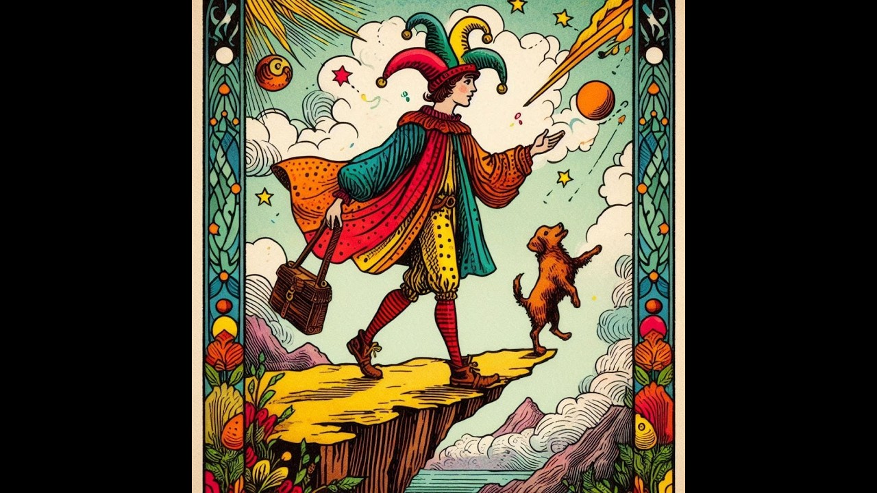 *O Louco no Tarot: A Jornada da Liberdade e Novos Começos* 🌙