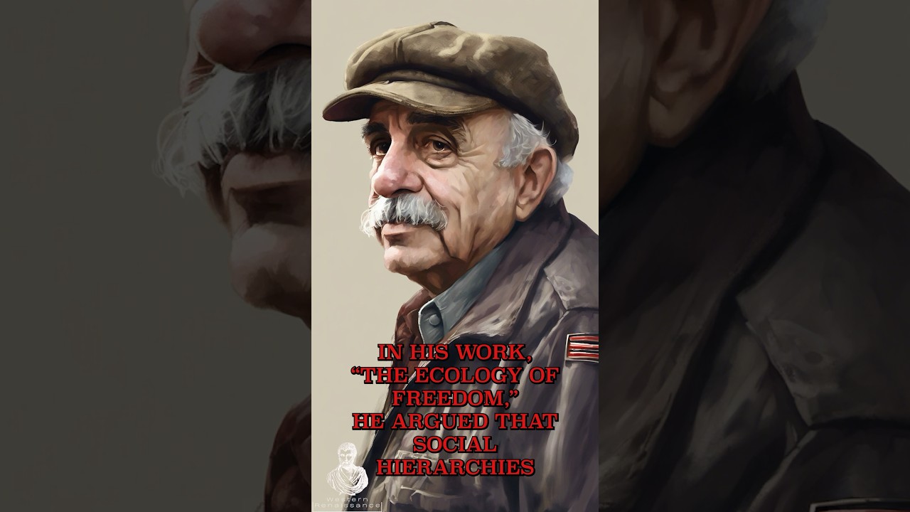 The ecology of freedom -Murray Bookchin #philosophy #murraybookchin #environmentalism #ecology