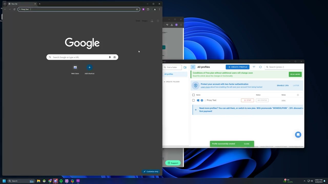 Proxy Integration with Dolphin{anty}!