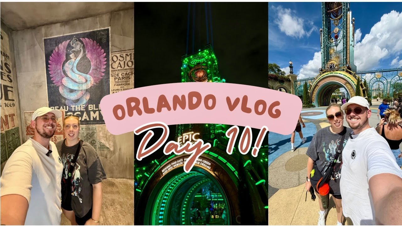EPIC UNIVERSE VLOG ✨ Day 10 | Express Passes, Rides & First Impressions 🎢