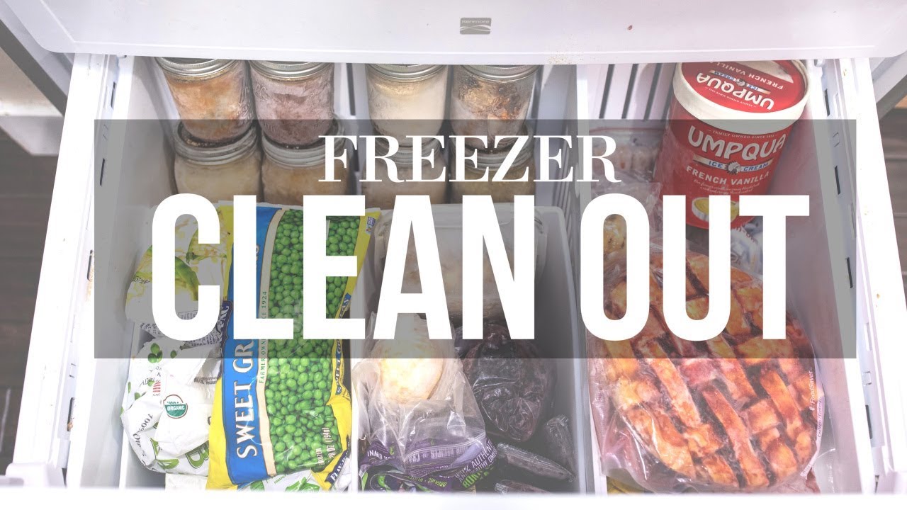 FREEZER CLEAN OUT AND ORGANIZATION