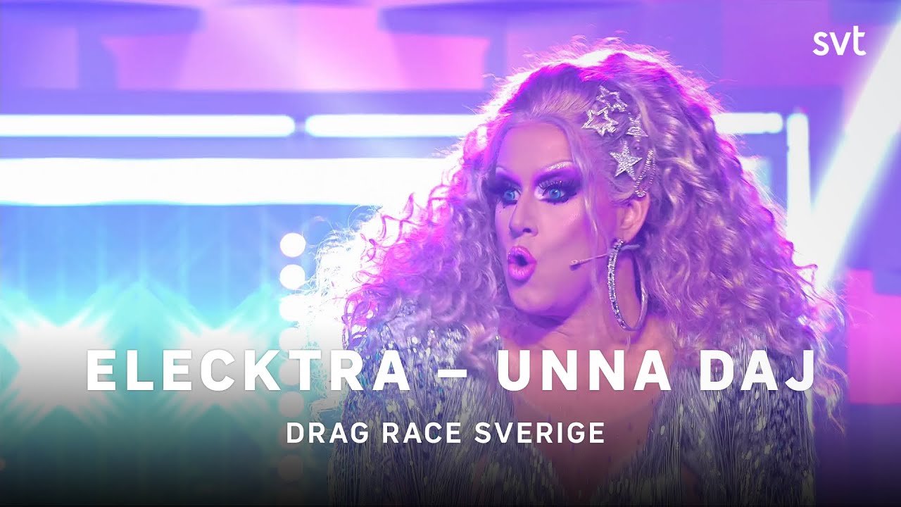 Elektra – Unna daj | Drag Race Sverige | SVT
