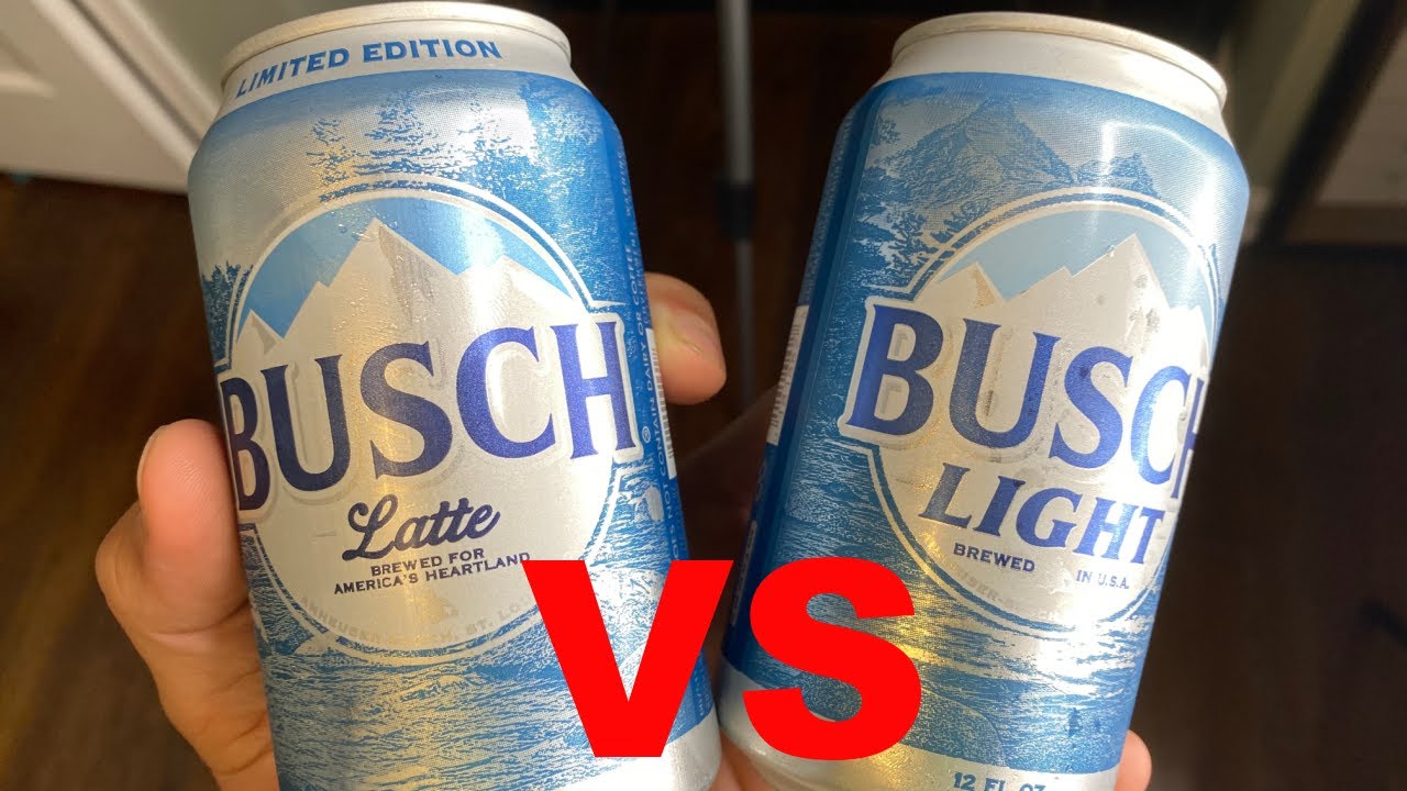 Busch Latte vs Busch Light🍺 What is the Difference?