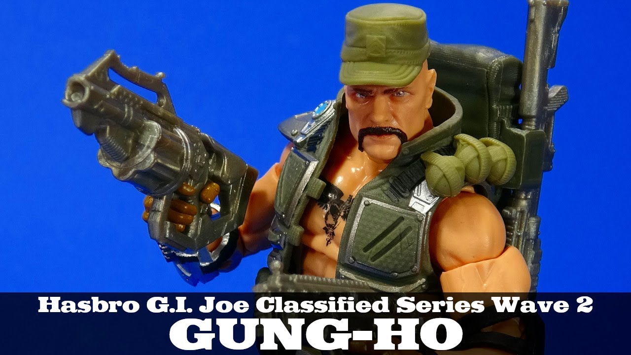 Обзор фигурки G.I. Joe Gung-Ho Hasbro Classified Series Wave 2