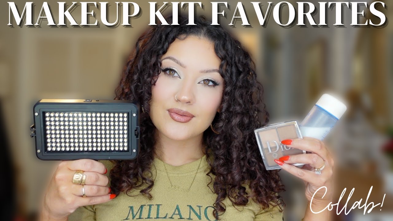 MAKEUP KIT FAVORITES | Collaboration with @julieruby @nina_lls @frenchiemakeup @GiselleRamirez7