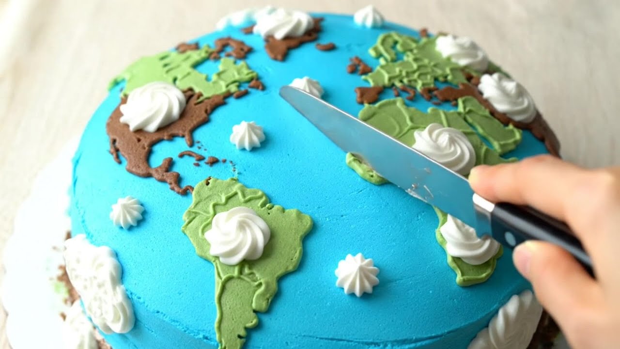 Cutting all the planets of the solar system into a cake