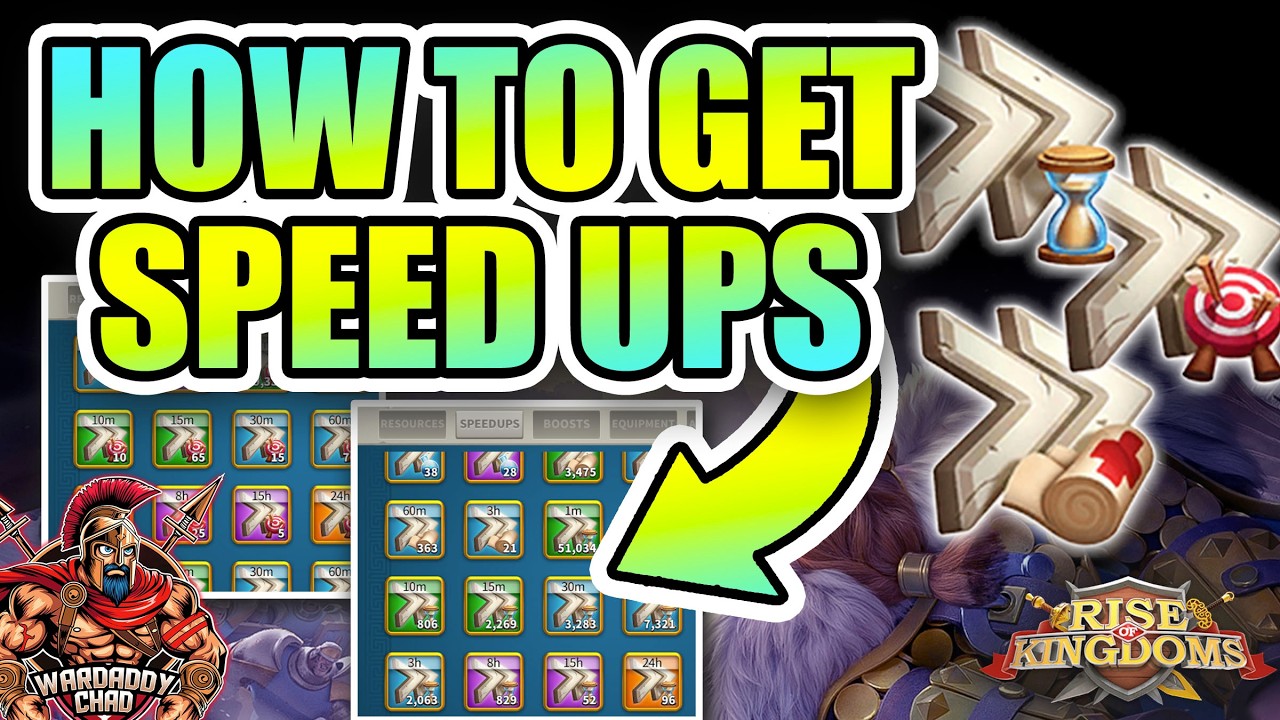 How To Get More Speed Ups: Maximize your Off-Season - Rise of Kingdoms