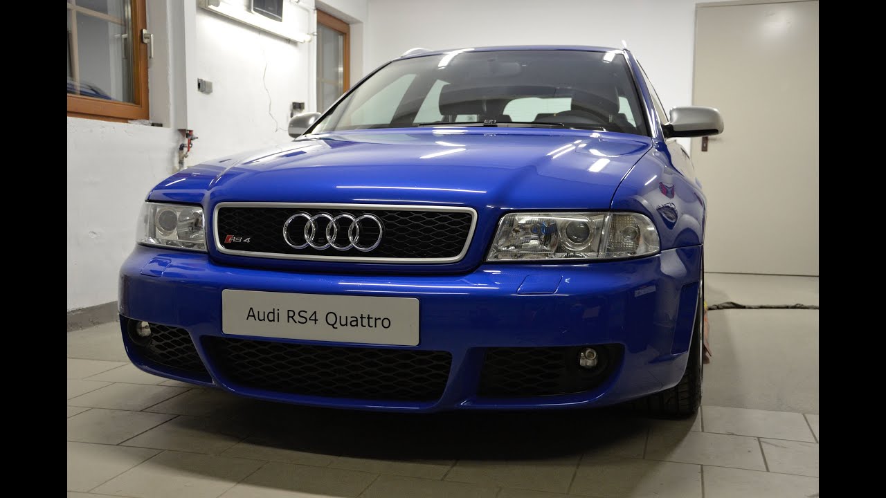 Der RS4 B5 in Nogaroblau  Teil 2 detailing to perfection