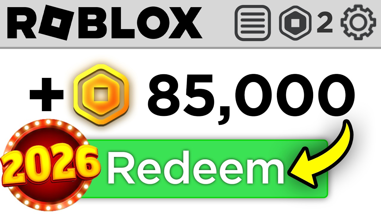 Этот *СЕКРЕТНЫЙ* промокод даёт БЕСПЛАТНЫЕ ROBUX! (Roblox, апрель 2026)