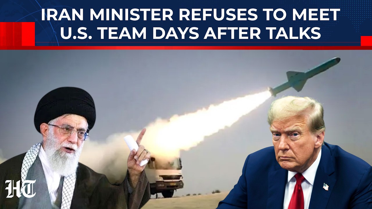 On Cam: Iran Minister Refuses To Meet US Team Days After First Talks In Oman| Nuclear| Trump| Israel
