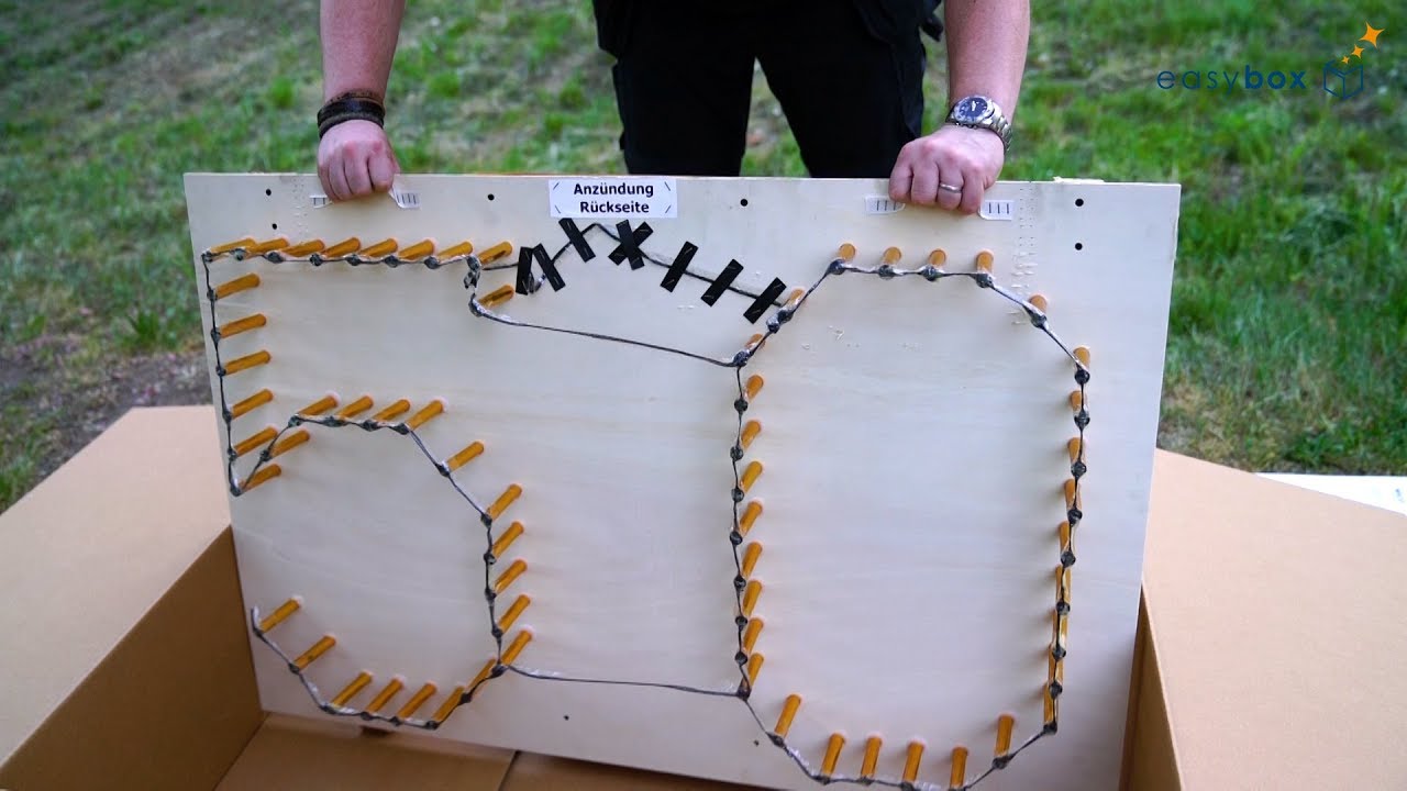 EASYBOX Lichterbild Aufstellanleitung