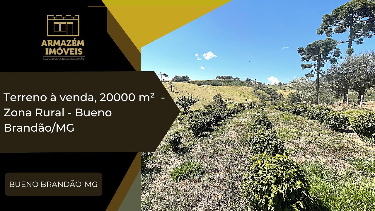 🏡 TERRENO INCRÍVEL EM BUENO BRANDÃO MG - SUL DE MINAS - VENHA CONFERIR!!