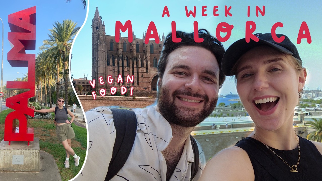 A Week in Mallorca! Flying East Mids to Palma - Amazing Vegan Food PLUS NEXT TRIP ANNOUNCEMENT!