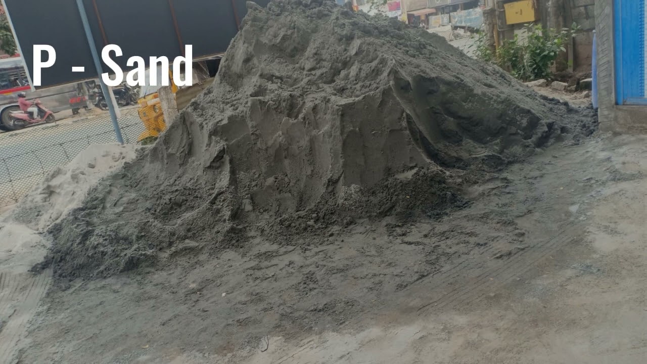 M-sand, P-sand, Dust  #msand #psand #whitemsand #dust #cement #construction #constructionmaterials