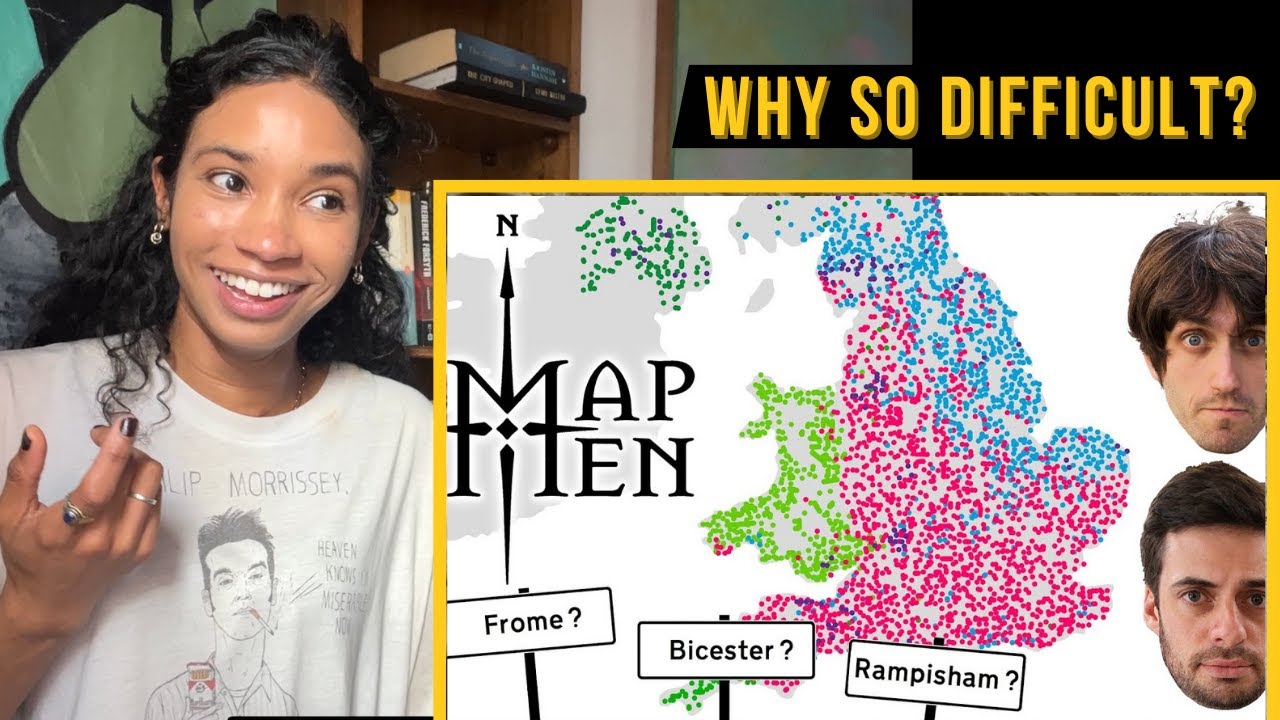 Почему названия британских топонимов так сложно произносить? Map Men объясняет | Реакция