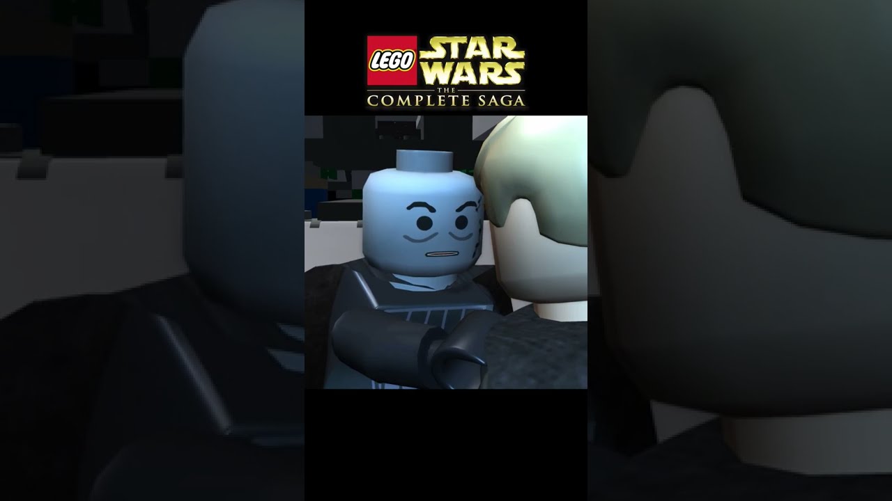 Vader's Death. The Complete Saga vs The Force Awakens vs The Skywalker Saga.. #legostarwars #shorts