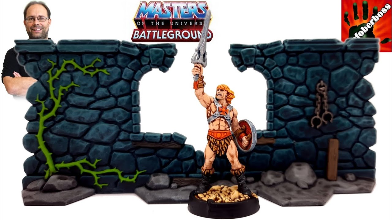 Tutorial: Masters of the Universe / Battleground / Bemalung He-Man (Tabletop, Minis, Chefoberboss)