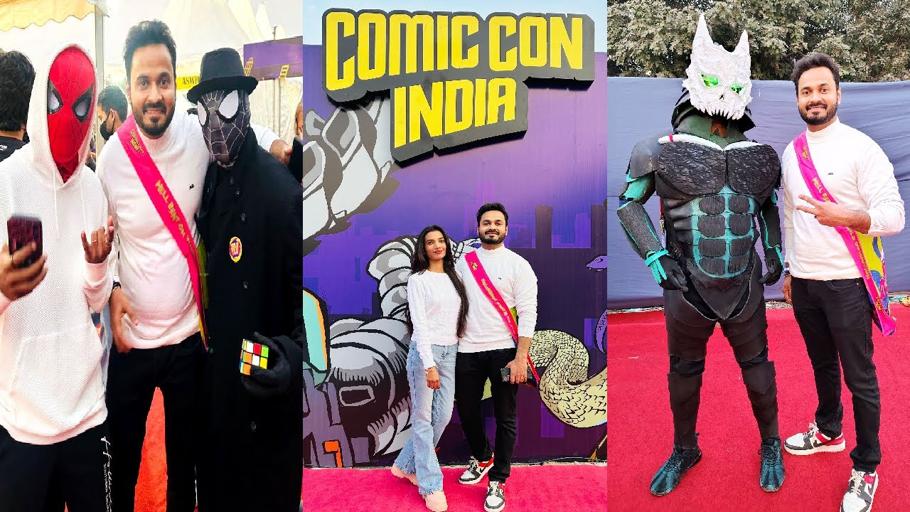 Comic Con Delhi 2024 Day 3 Vlog | What's New This Time ?? Ft. GDX Vlogs