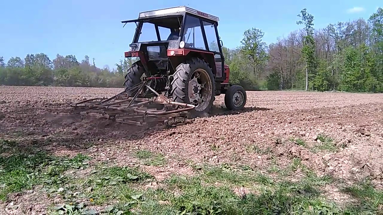 Zetor 5011 drljanje/brnanje