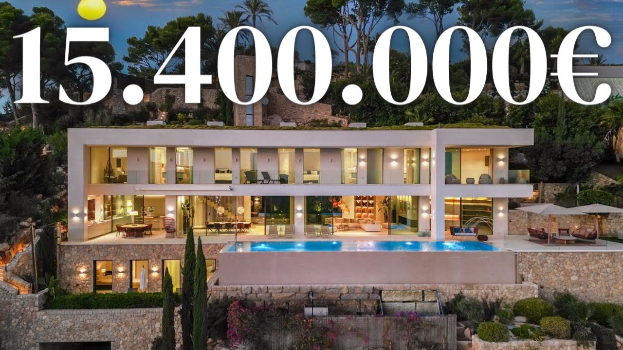 Inside an Insane 15.400.000€ Mega Mansion in Beverly Hills of Mallorca! Indoor Spa with pool & more!