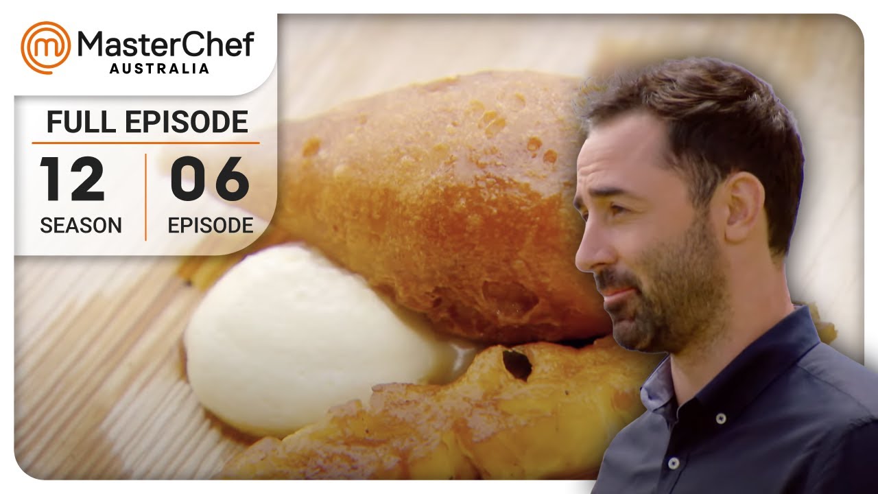 Fried Donuts with Charred Mango 🥭 | MasterChef Australia Back to Win