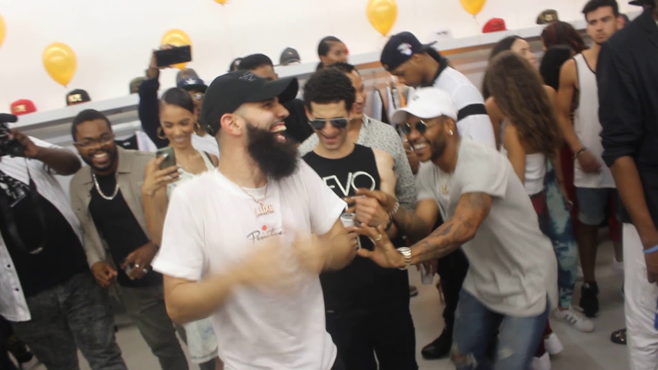 Dan Rue and Eric Bellinger Dance it Out at Scott Storch Event in LA
