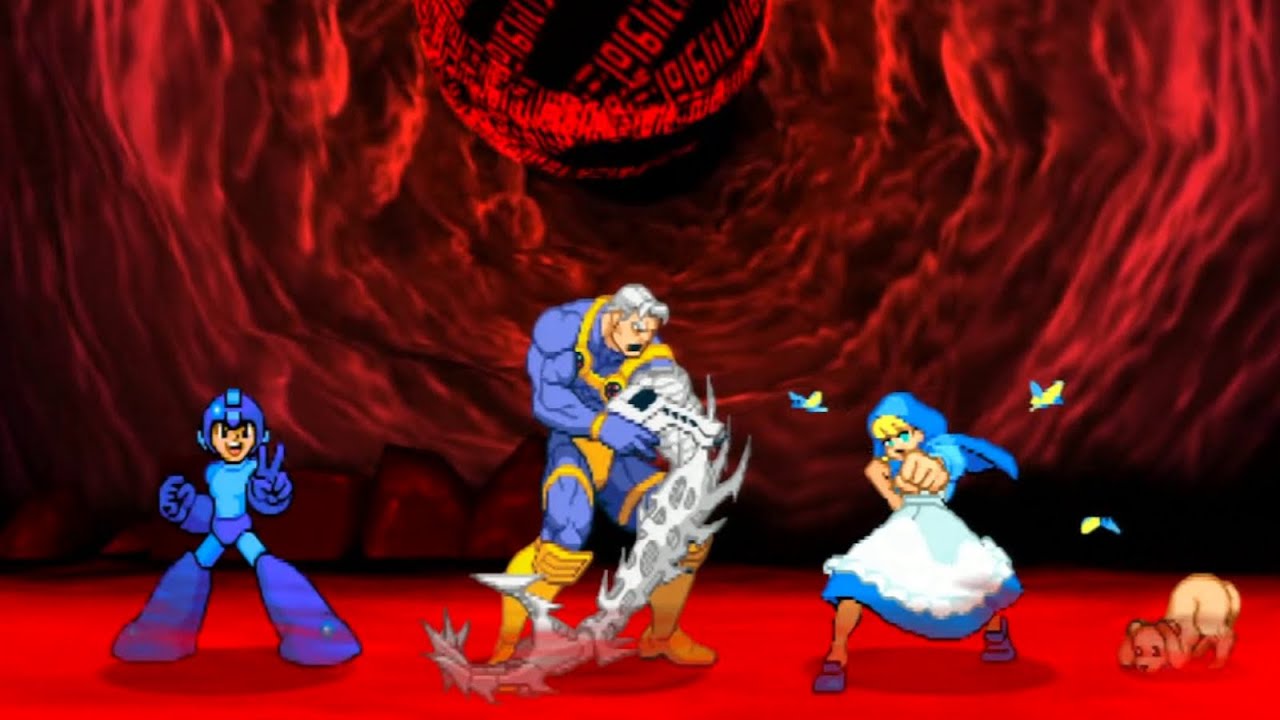Marvel VS Capcom 2 - Megaman/Cable/BB Hood - Expert Difficulty Playthrough