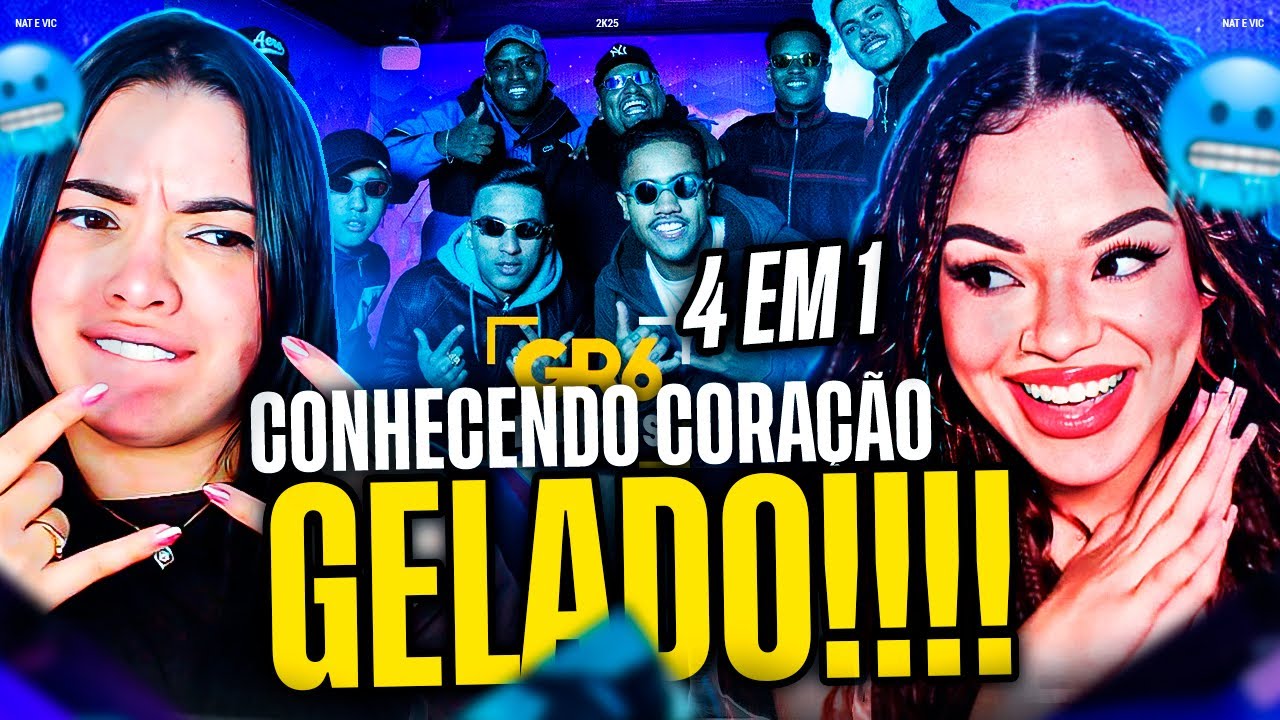 FUNK: REAGINDO a CORAÇÃO GELADO 1,2,3 e 4