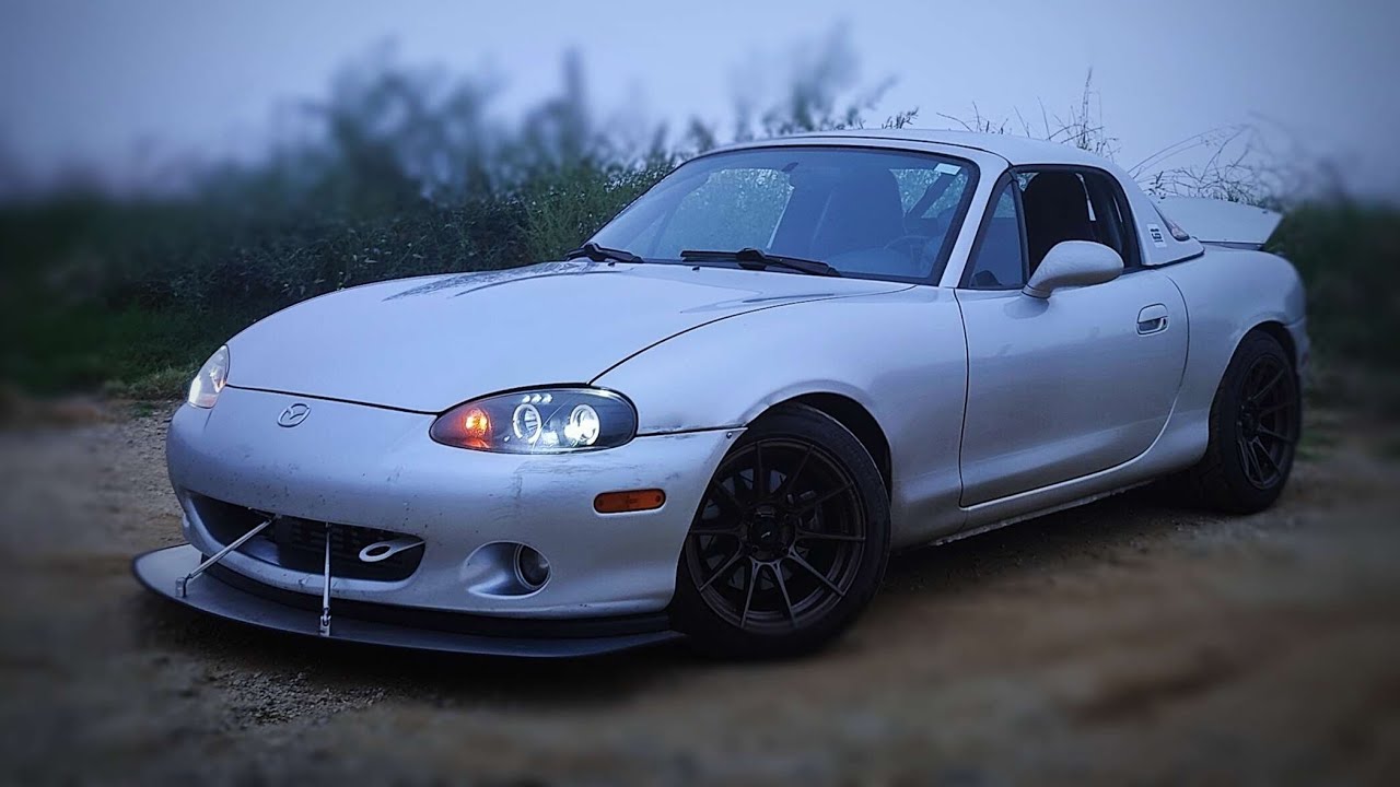 Turbo NB Miata Touge | Solo Run | Slow drivers & foggy roads