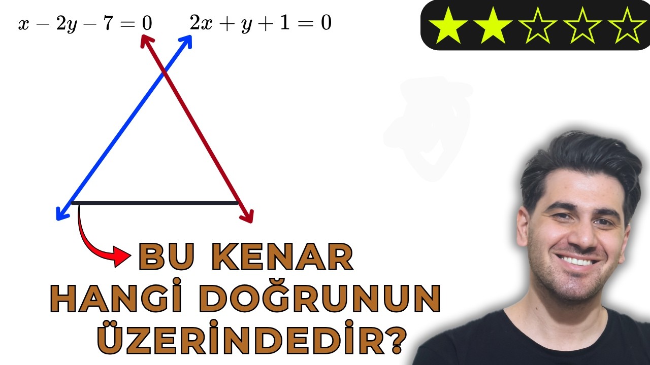 ANALİTİK GEOMETRİ | ⭐⭐ | 35+ NET Seviyesi | #24
