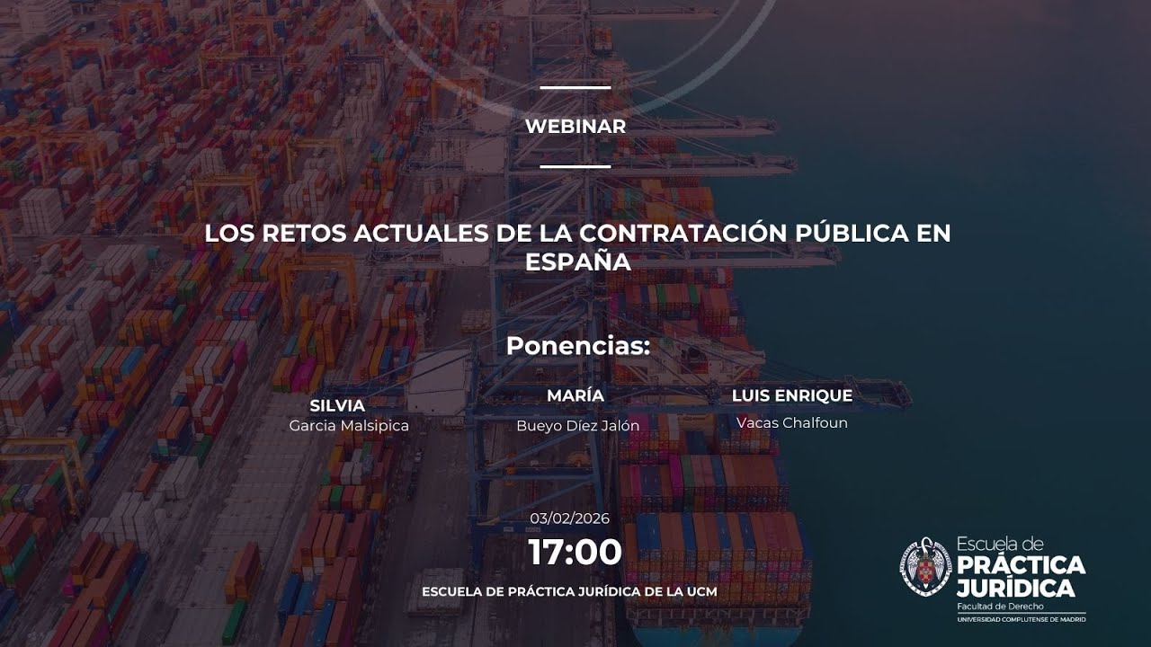 LOS RETOS ACTUALES DE LA CONTRATACIÓN PÚBLICA EN ESPAÑA
