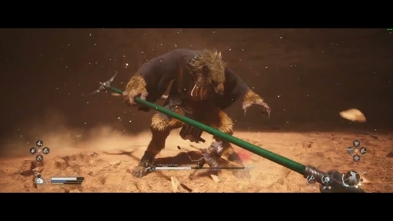 Black Myth Wukong: Yellow Wind Sage Boss Fight